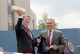 President_Ronald_Reagan_receiving_a_5_pound_block_of_Wisconsin_cheddar_cheese