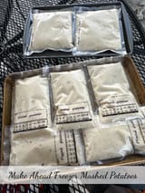 freezer mashed potatoes