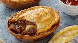 Steak, Cheese &amp; Mushroom Pie