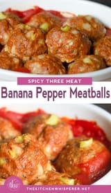 banana pepper meatballs