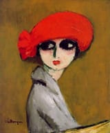 Kees-van-Dongen-XX-The-Corn-Poppy-1919-600x721