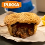 Steak and Kidney Pukka pie.
