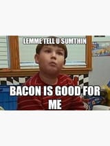 bacon tastes good