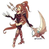 final_fantasy_tactics_advance__battle_queen_remedi_by_yue_li_art_d72a8yb-pre