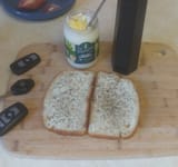 mayo + black or indigenous pepper of color
