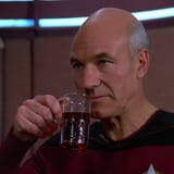 Earl Grey tea hot