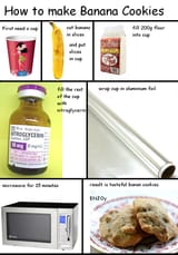 how to make banana cookies