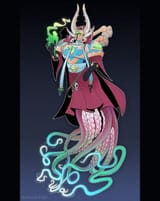 Mermaid Ahriman by lewdbees