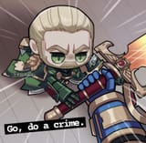 Lion and Roboute Reunion by OrdoRenatus
