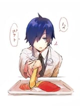 Minato sharing his fries with us