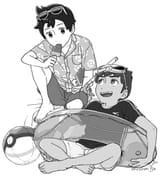 __hop_and_victor_pokemon_and_1_more_drawn_by_sankaku__e386a09b9af9afc9d8841cf47cf979d2