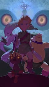 Majora&#039;s Mask art by わのめ (@W90111466) on Twitter