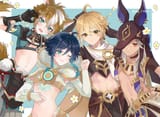 aether_venti_cyno_and_gorou_genshin_impact_drawn_by_ari_bleum__7d6040bba60929c979d8bc45e1651e4c