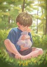 75978161_p0 - 小男孩与兔子