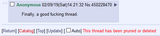 finally a good fucking thread