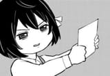 Girl Confused Stare at Paper
