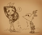 Isa and Phineas by isuzu9