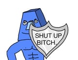SHUT UP BITCH