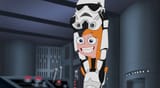 Smiling stormtrooper candace
