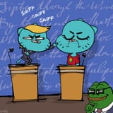 43716 - artist_bishopbb donald_trump gumball_watterson hillary_clinton nicole_watterson parody the_amazing_world_of_gumball