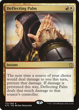 deflecting palm