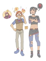drawpile 2025JUN01 codie and her admirer and sister sharshipper