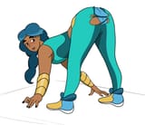 mermista yoga pants rip