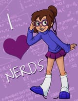 nerd girl