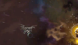 Asura destroys planets