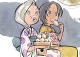 Mei and Hisako Yukata