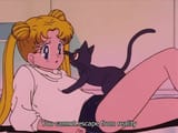 Sailor Moon cannot escape from reality