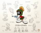 Marvin the Martian model sheet