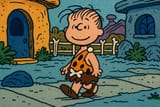 20250611_1409_Linus Meets Flintstones_simple_compose_01jx1xm2bvfs5vksey41bkp2a6