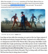deluca is out of touch and delusional