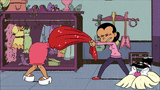 CS1E11A_Maria_pulling_the_suit_out_of_Frida