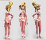 Courtney Babcock 3D Render
