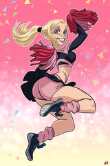 Courtney Babcock Cheerleader