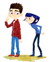 Norman and Coraline by jatnun