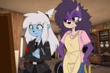aleena gives flora a parting gift