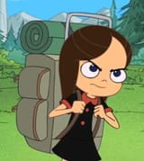 Kid Vanessa angry