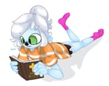 reading by moppynoko