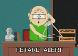 retard alert
