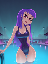 Zee night swim