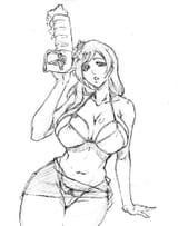 __inoue_orihime_bleach_drawn_by_rakusakugk__4d14199b152bad044fe7fe3ff8e0c1e9