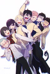 __okumura_rin_okumura_yukio_moriyama_shiemi_kamiki_izumo_shima_renzou_and_3_more_ao_no_exorcist_drawn_by_kohamustoto__18e0eba793dbfdfbeeb43f2f47fd75b7