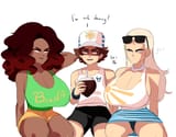 Brazil, Uruguay, Argentina