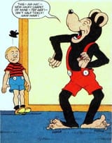 biffo the bear tickled