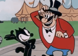 Here it is a circus attraction