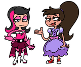 105088 - artist_dunnhier crossdressing crossovers guy_hamdon marco_diaz parody shezow star_vs._the_forces_of_evil wacky_lesbian_hour
