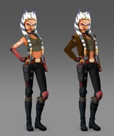 Smuggler Ahsoka Variations